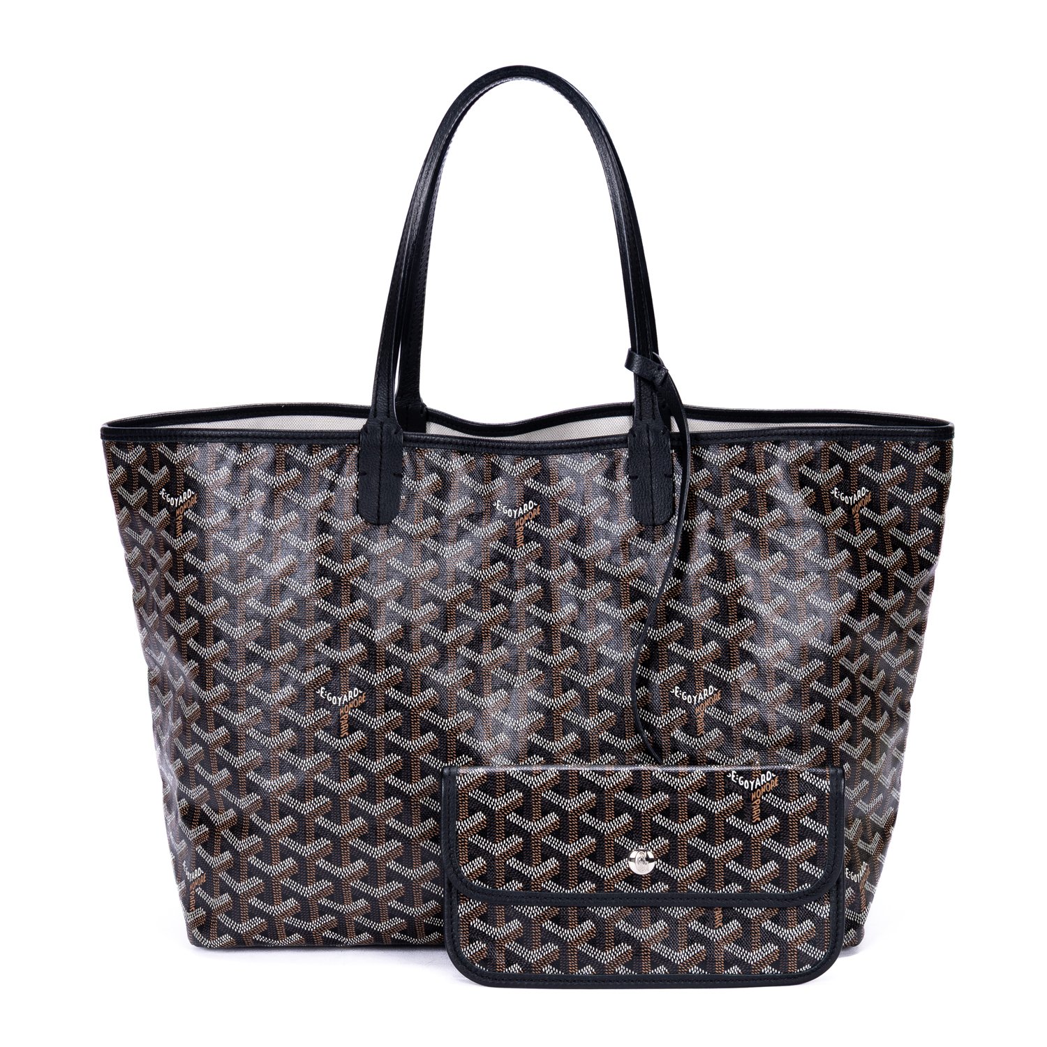 [中古] GOYARD ゴヤールセントルイス黒ゴヤールディンキャンバスA｜BrandCo Paris - Japan