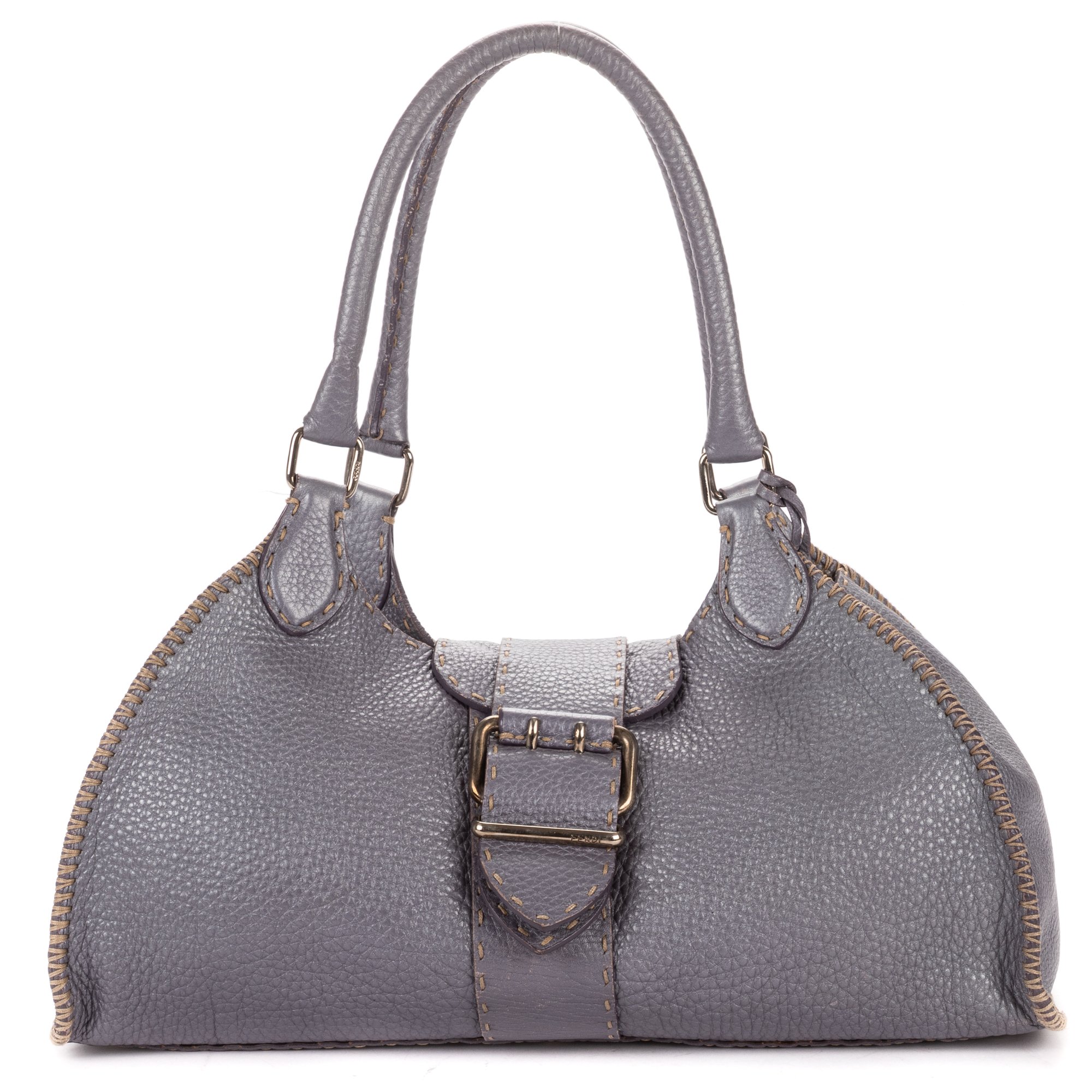 [中古] FENDI フェンディBy The Way Top Handle紫グレインカーフスキンレザーB｜BrandCo Paris - Japan