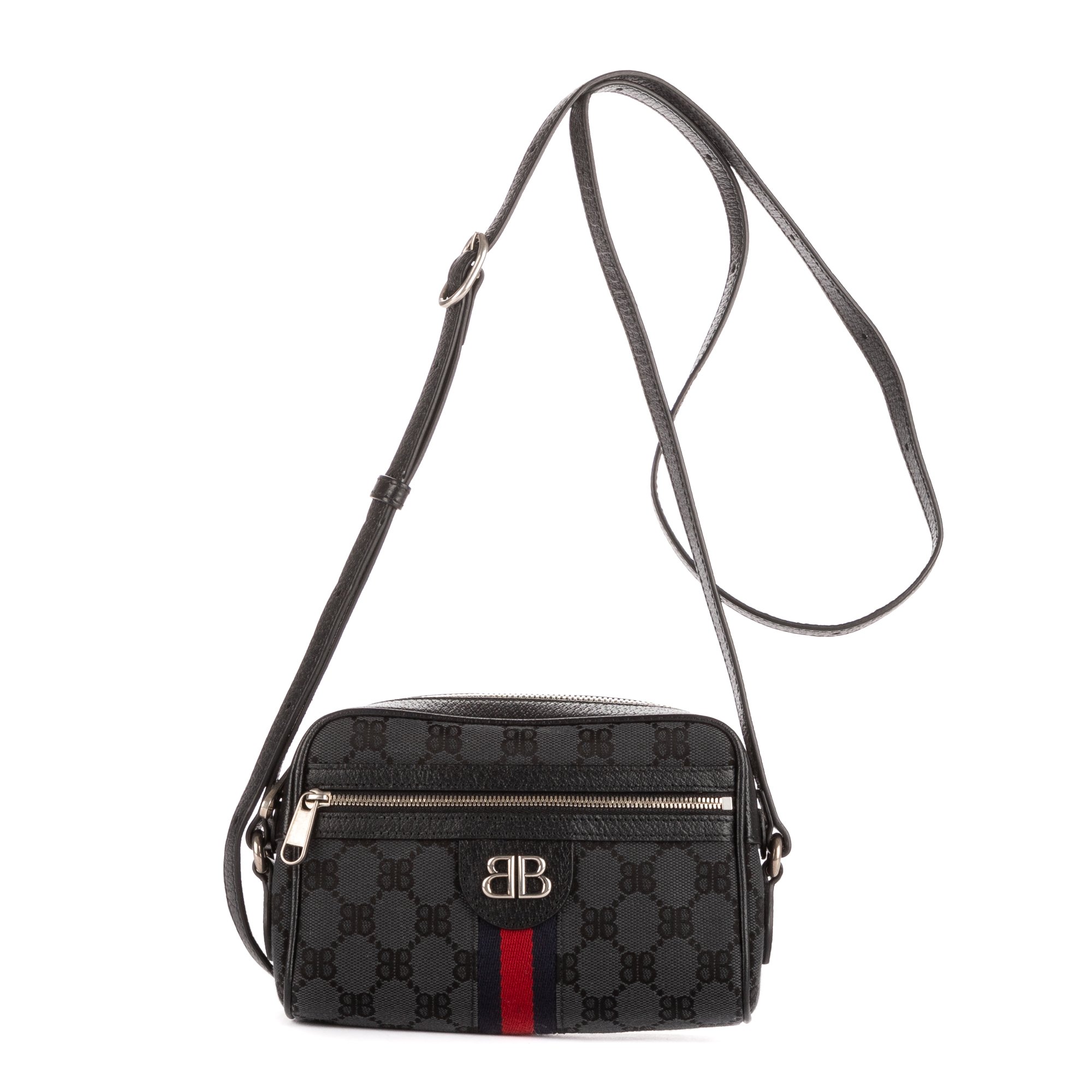 [中古] BALENCIAGA バレンシアガHacker Project OphidiaネイビーブルーMonogram Jacquard CanvasA｜BrandCo Paris - Japan