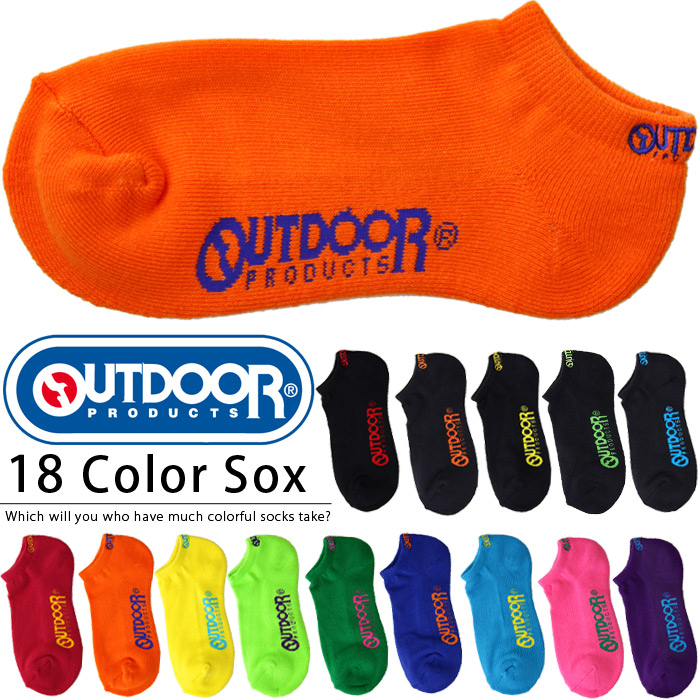 OUTDOOR PRODUCTS アウトドアプロダクツ バッファローチェックスニーカーソックス アウトドア メンズ 男性用 靴下 メンズ 靴下 メンズ ブランド ソックス メンズ  