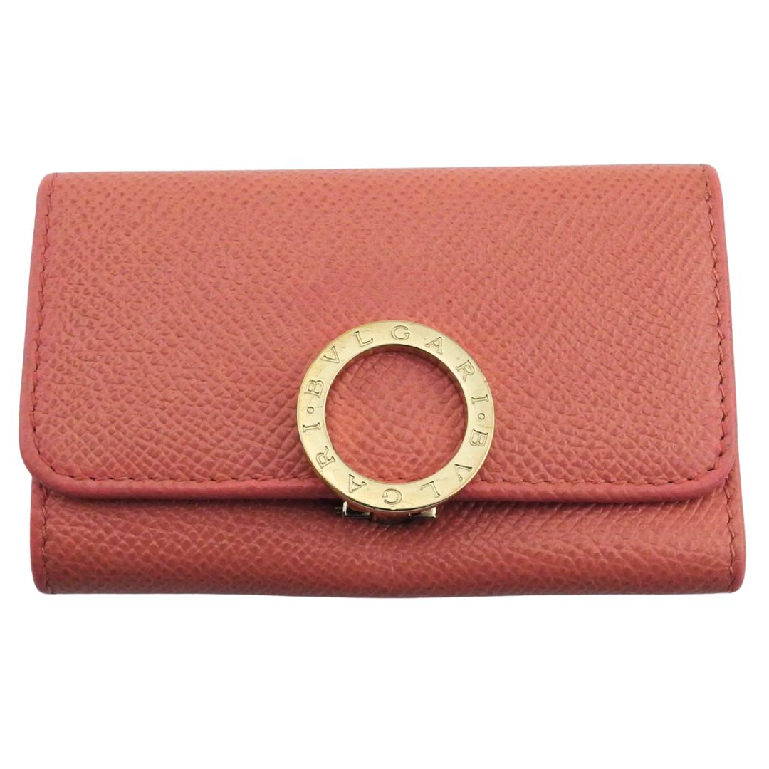 【お買い物マラソン★30％OFFクーポン】ブルガリ BVLGARI キーケース ブルガリブルガリ ロゴクリップ ピンク レディース 中古｜ブランドデポ TOKYO