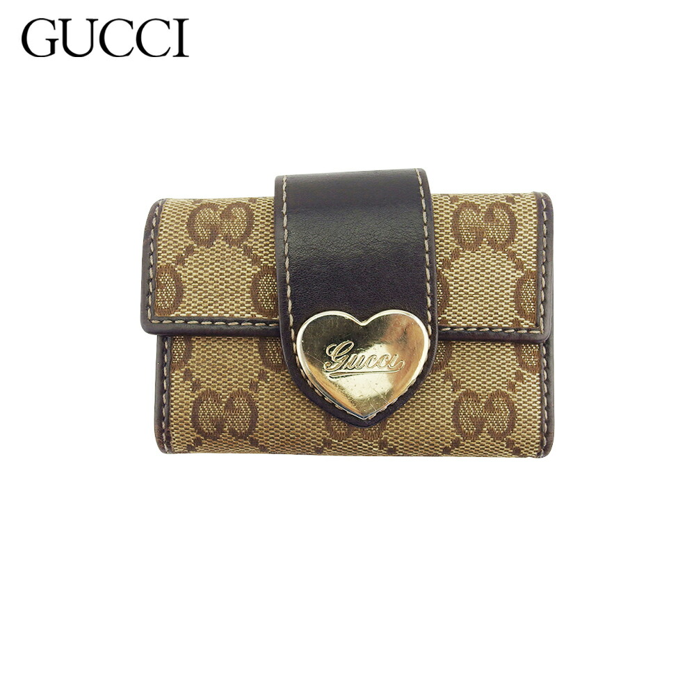 楽天市場】GUCCI グッチ 6連キーケースコーティングGGキャンバス