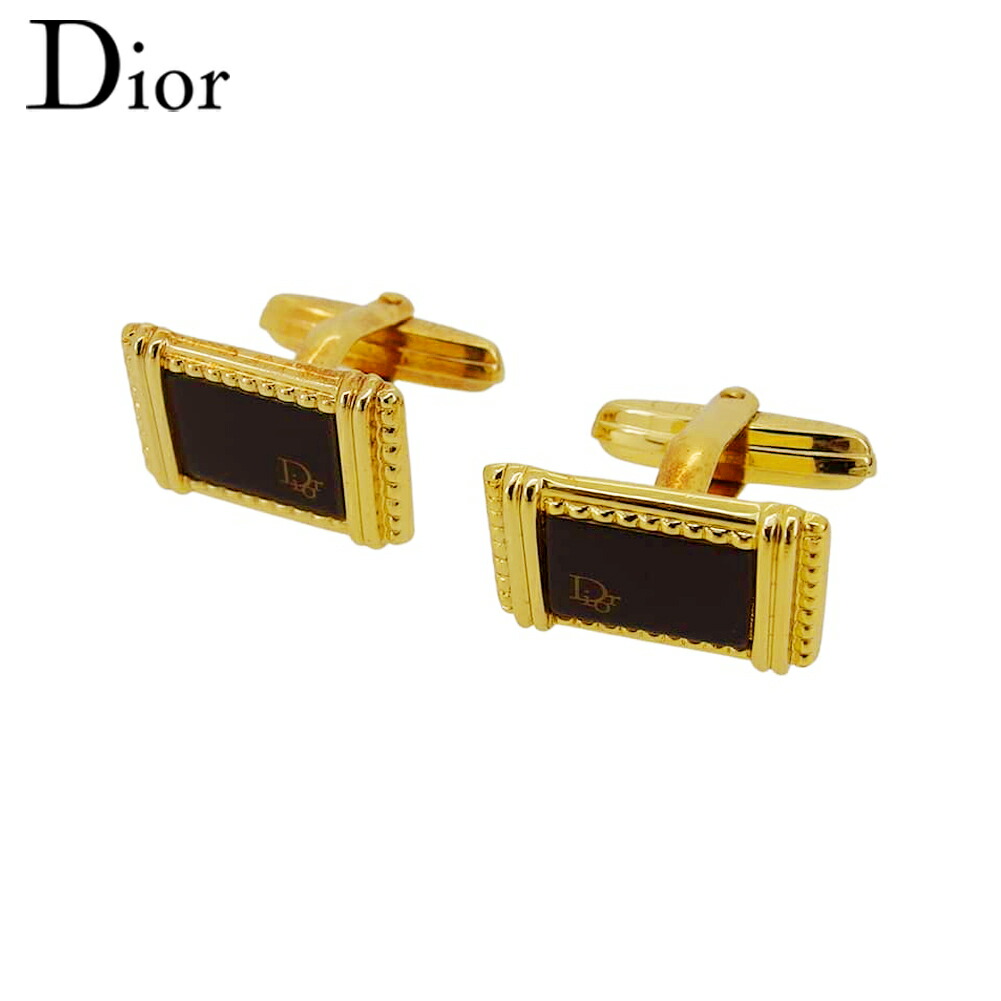 楽天市場】【中古】 クリスチャン・ディオール カフス ボタン GP