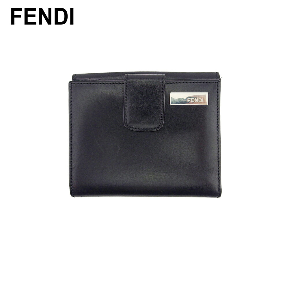 楽天市場】【財布】FENDI フェンディ ズッカ柄 FFロゴ 2つ折財布 二