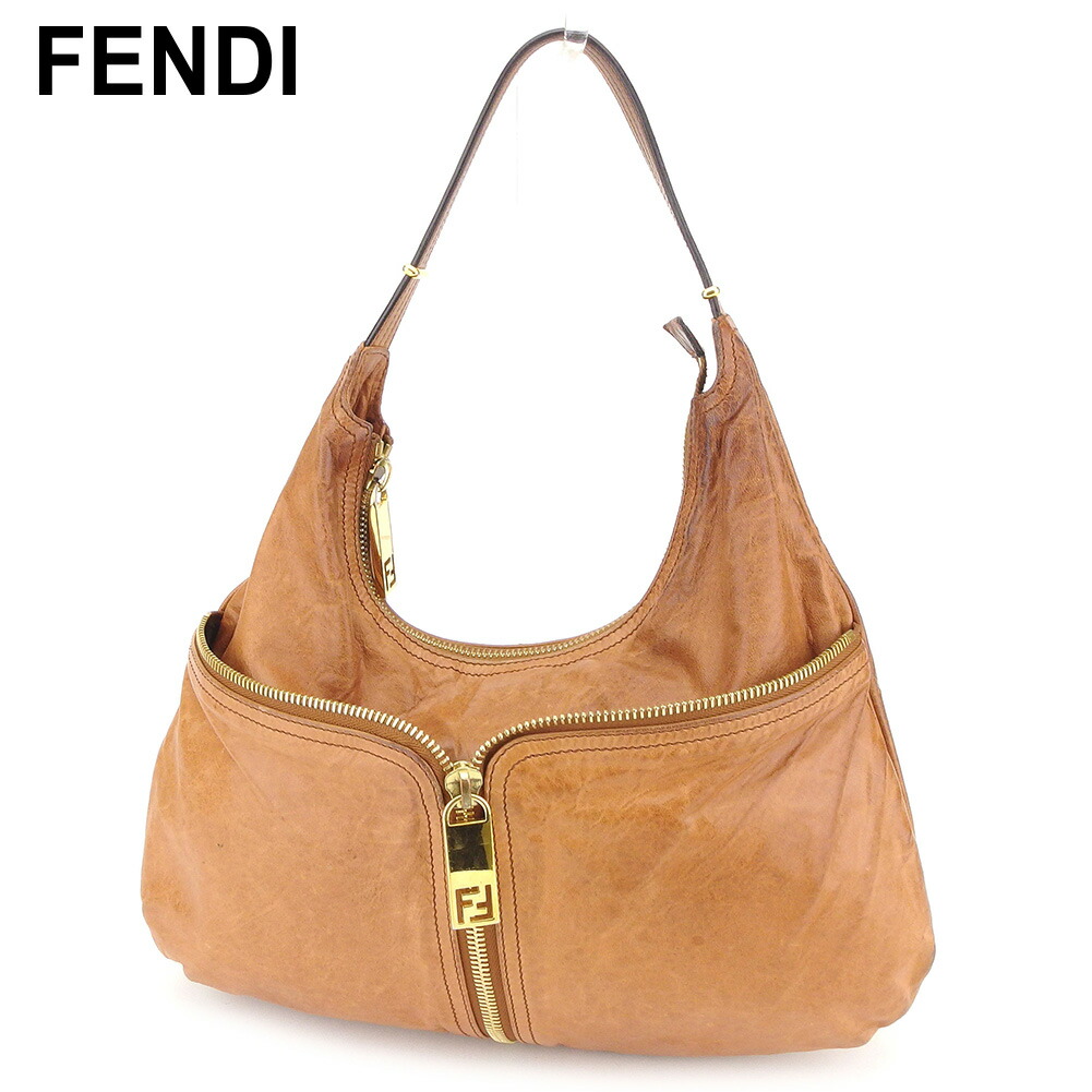 FENDI ファー装飾 ショルダーバッグ FENDI ファー装飾 ショルダーバッグ