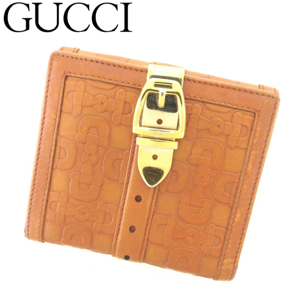 楽天市場】【財布】GUCCI グッチ 2つ折財布 二つ折り財布 W