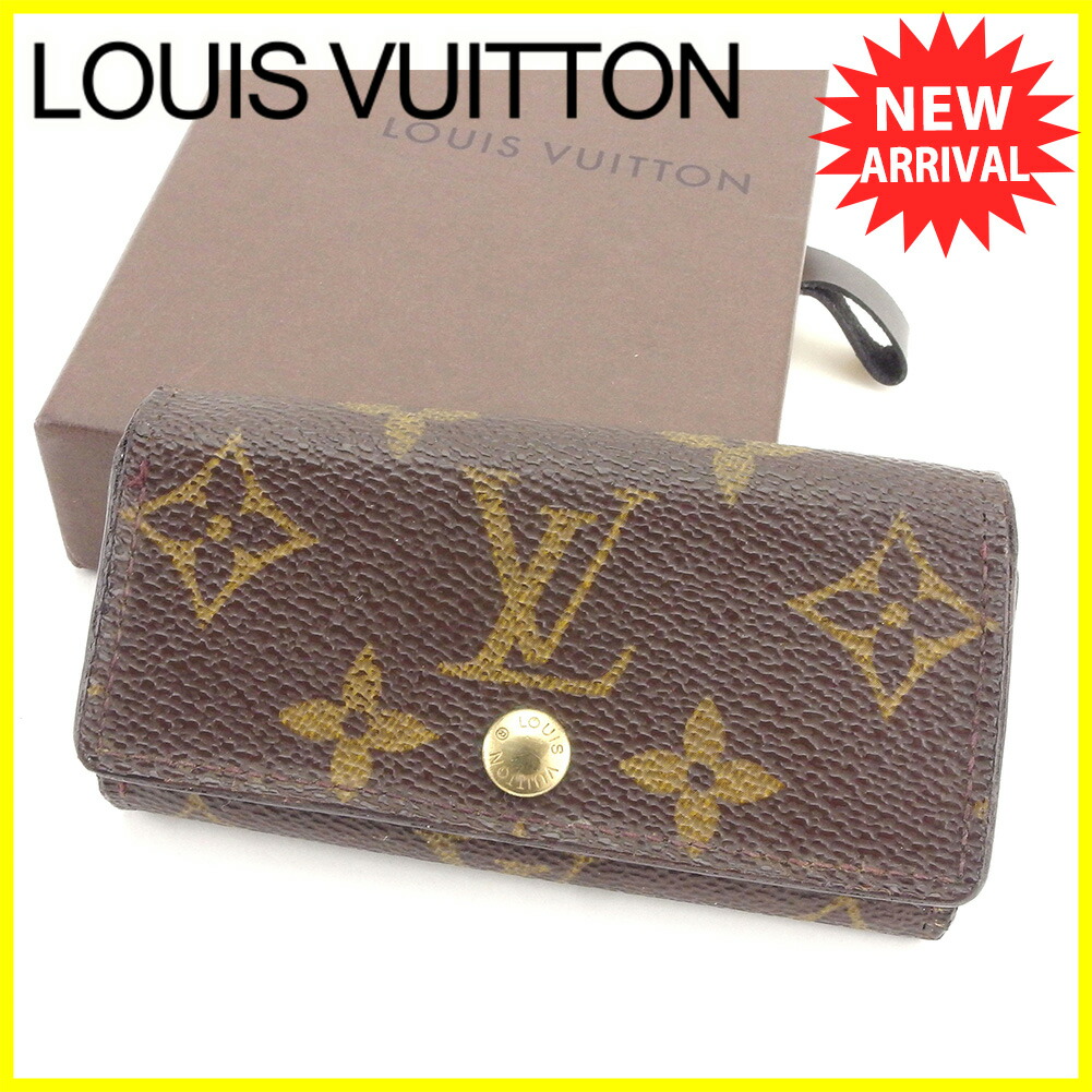 ヴィトン キーケース コーチ ルイ レディース 4連キーケース ブランド財布 可 Louis ブラウン スーパー モノグラム メンズ Vuitton ミュルティクレ4 モノグラムキャンバス 人気 T5919 ブランドデポ Tokyo ポイント10倍 ブランド 鍵 ケース かわいい スマート