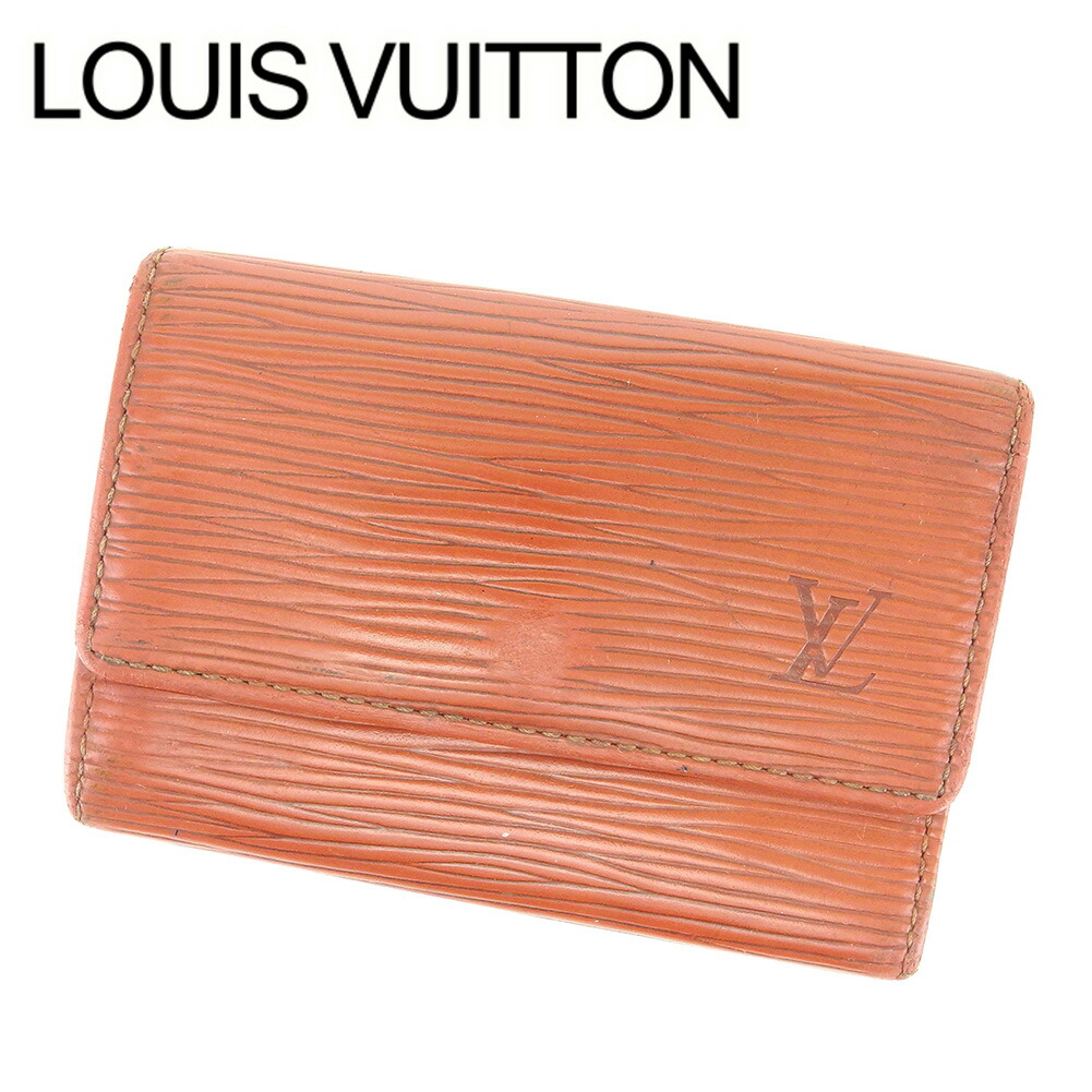 ルイ ヴィトン LOUIS VUITTON キーケース 6連キーケース レディース メンズ 可 ミュルティクレ6 ブラウン エピレザ- T6607
