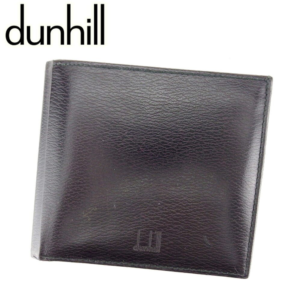 楽天市場】ダンヒル dunhill 財布 ブラックxダークブラウン