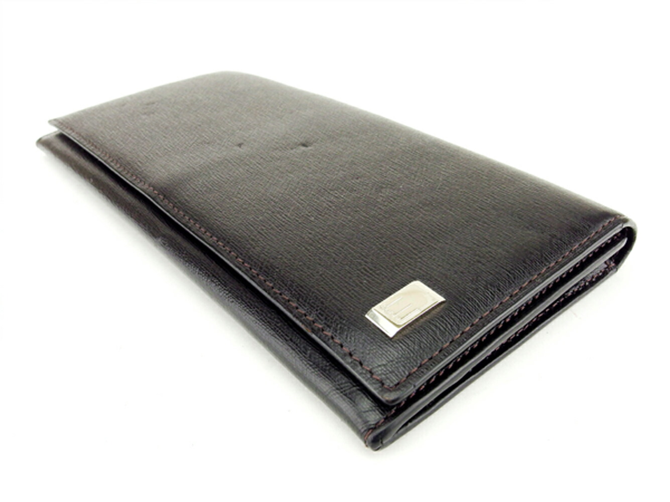 中古 ダンヒル ダンヒル Dunhill 長財布 Dunhill ファスナー付き 長財布 長財布 ブラック レディース メンズ ユニセックス レザークリスマス プレゼント サイフ 小物 ブランド 人気 贈り物 財布 収納 在庫一掃 迅速発送 1点物 兼用 男性 女性 良品 T6860 ブランドデポ