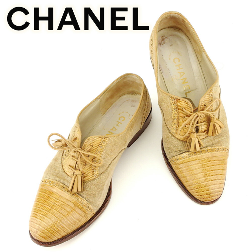 楽天市場】【極美品】CHANEL シャネル フラットシューズ・メリー