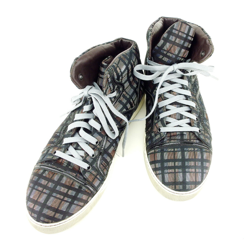 楽天市場】LANVIN ハイカットスニーカー ランバン AM5PBM1JEA4A1
