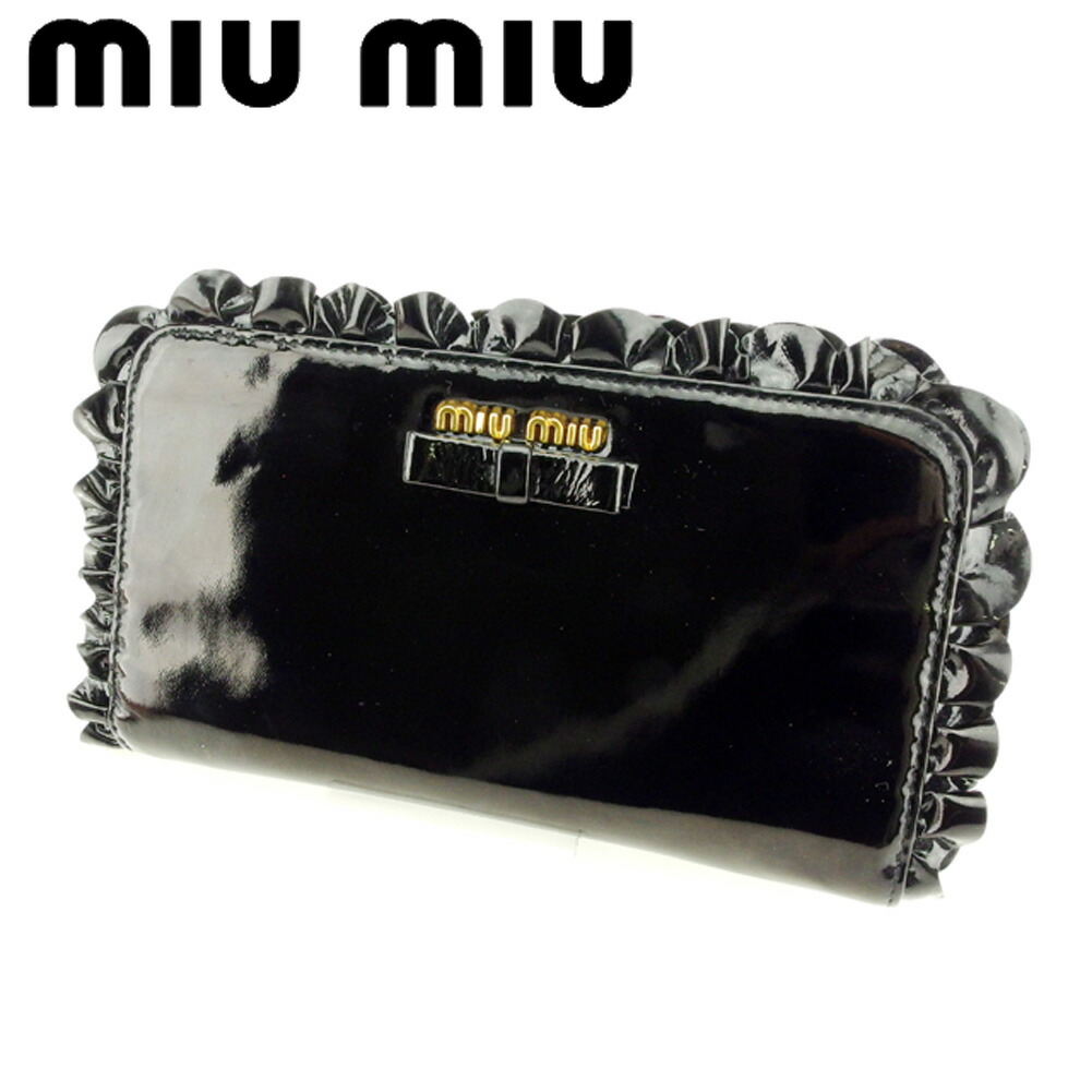 楽天市場】【訳あり】 ミュウミュウ 長財布 レディース 5M1109