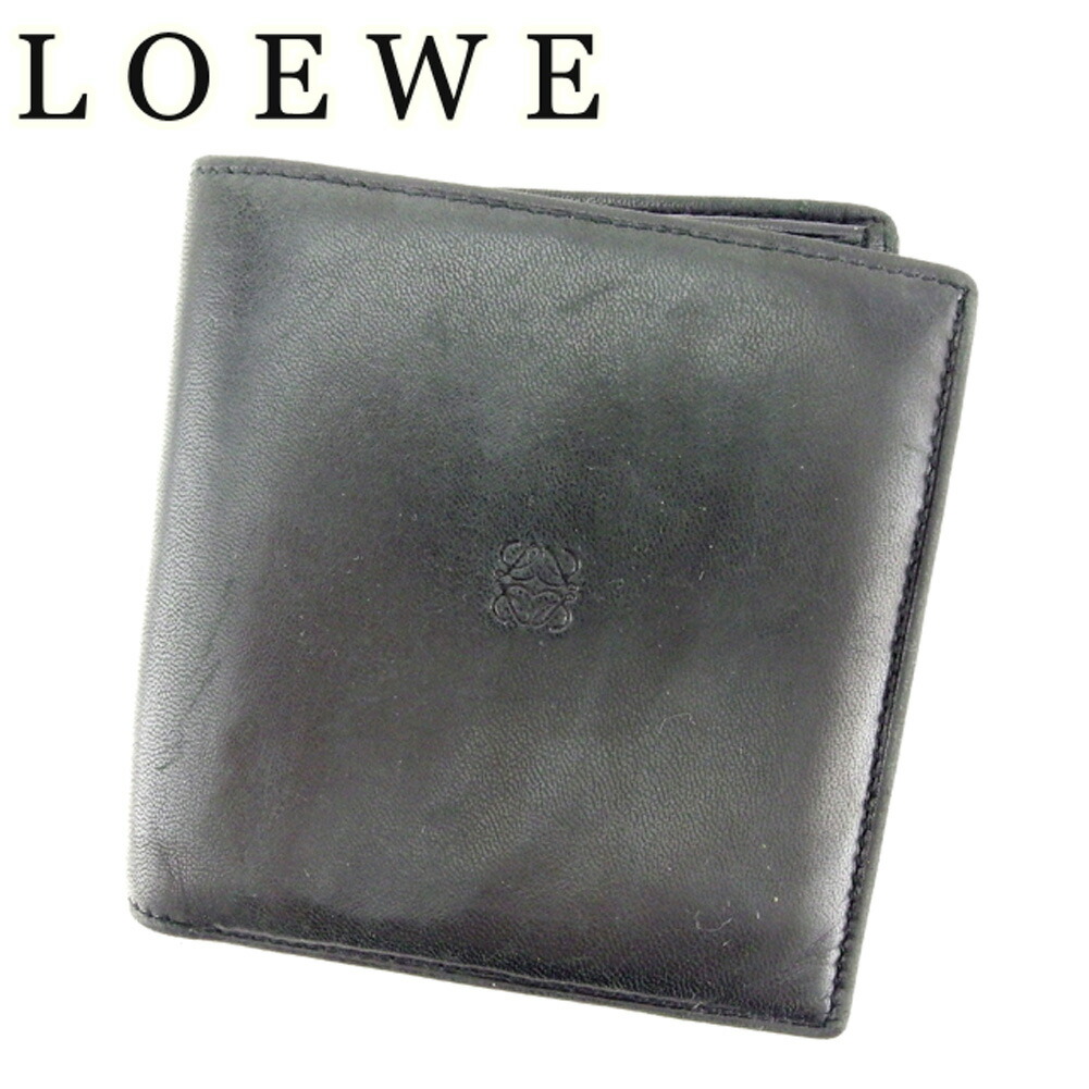 楽天市場】【財布】LOEWE ロエベ ロゴ マネークリップ クロコ シルバー