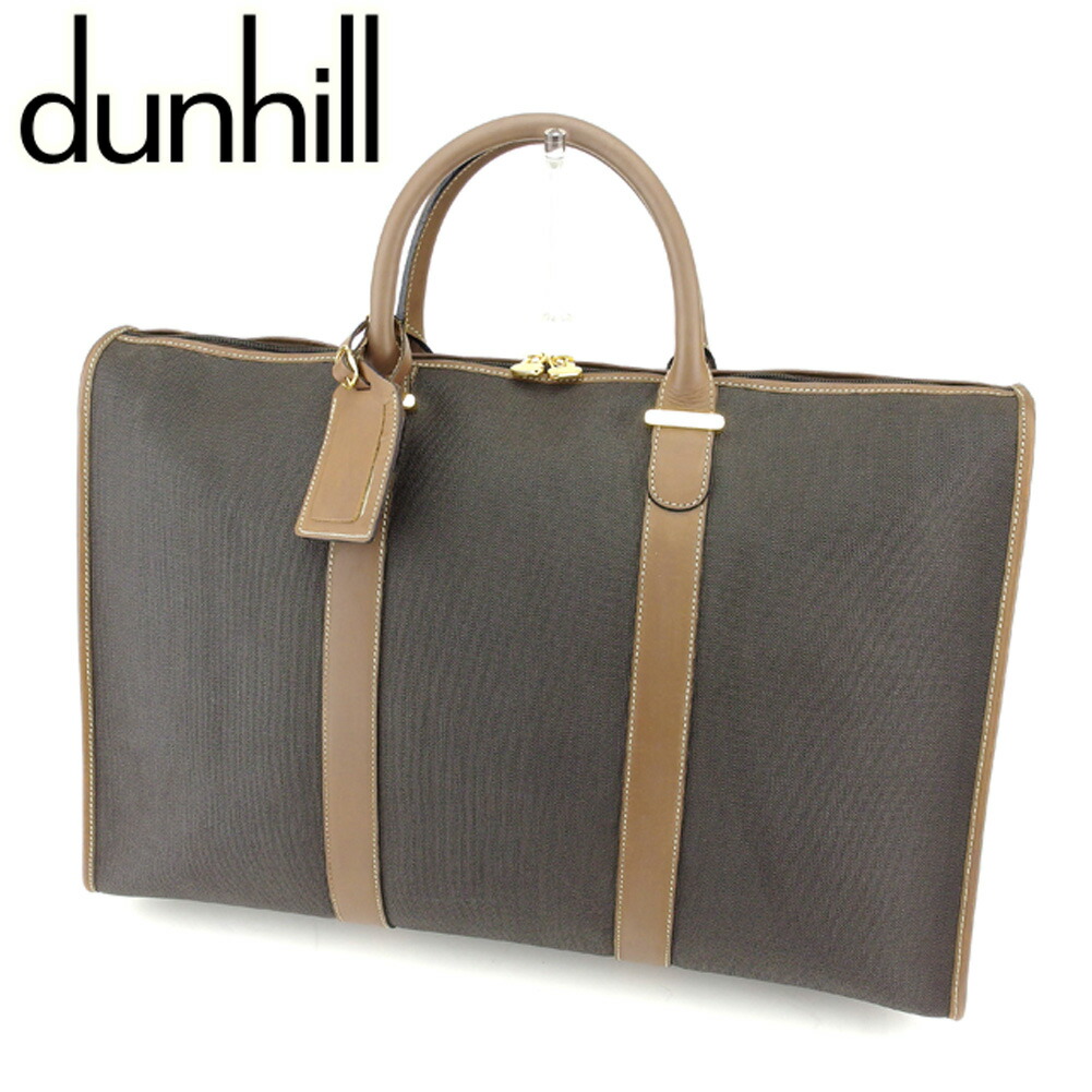 楽天市場】【バッグ】dunhill ダンヒル ボストンバッグ 旅行鞄
