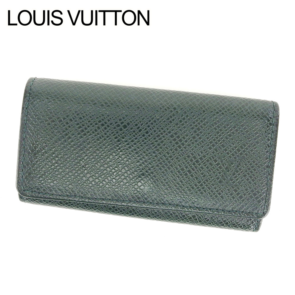 通販 激安◇ LOUIS VUITTON ルイヴィトンタイガキーケース6連 ダーク