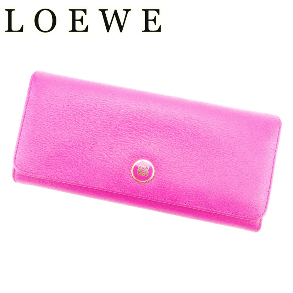 楽天市場】【財布】LOEWE ロエベ アナグラム 2つ折り長財布 二