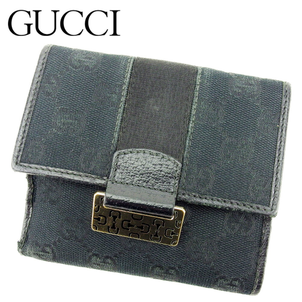 GUCCI 二つ折り財布 GGキャンバス GUCCI グッチ 財布 二つ折り財布 GGキャンバス ビルフォールド