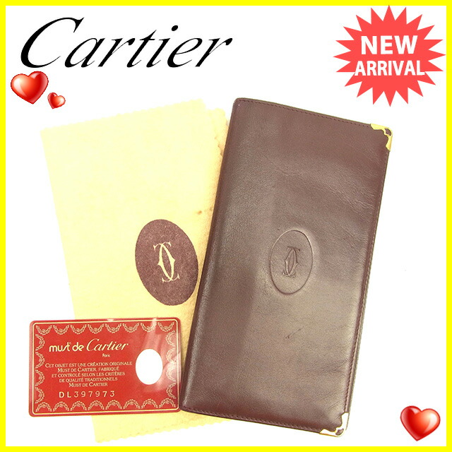 カルティエ スーパー ｃａｒｔｉｅｒ フェンディ 長札入れ メンズ可 マストライン シャネル ボルドー ゴールド レザー 人気 Y5747 ブランドデポ Tokyo ブランド バック 財布 プレゼント ギフト サイフ 財布 収納 コンパクト