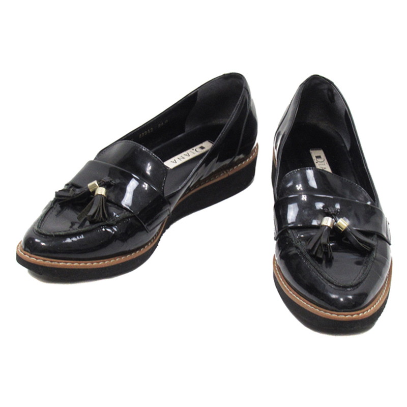 楽天市場】ダイアナ DIANA フラットパンプス （黒人工エナメル