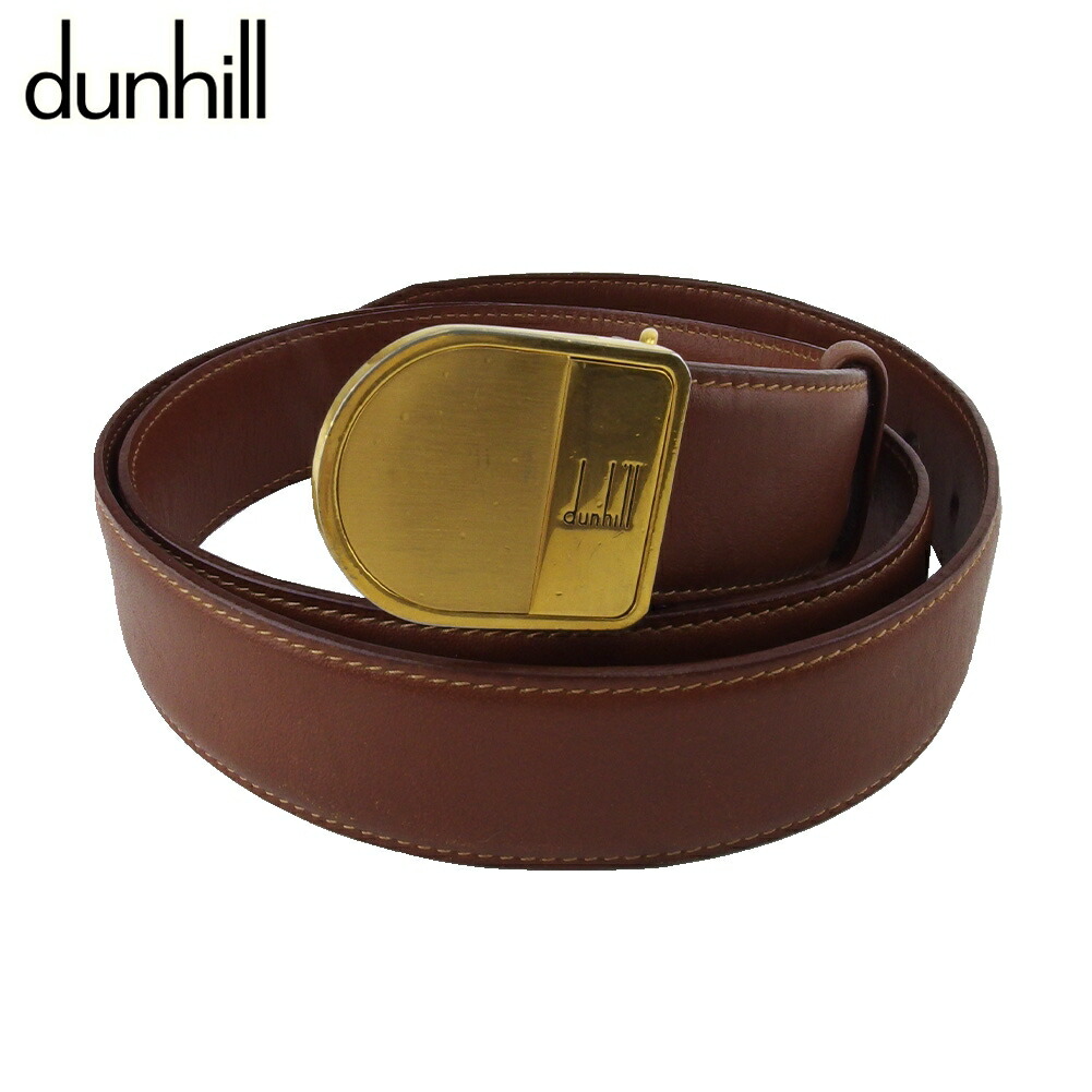 楽天市場】dunhill ダンヒル Dロゴ バックル ベルト レザー