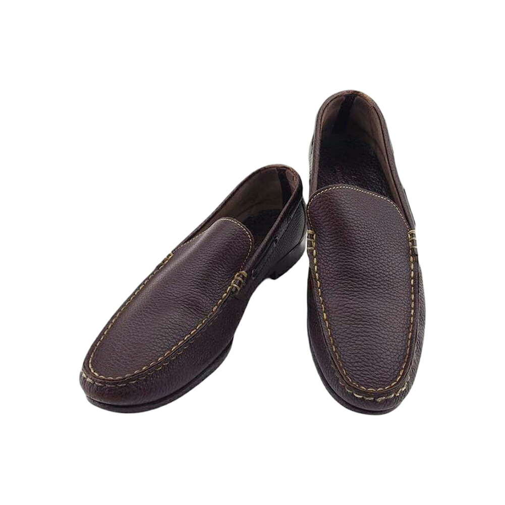 TANINO CRISCI タニノクリスチー 本革レザー タッセル ローファー茶 TANINO CRISCI タニノクリスチー ローファー茶リザード 36ハーフ