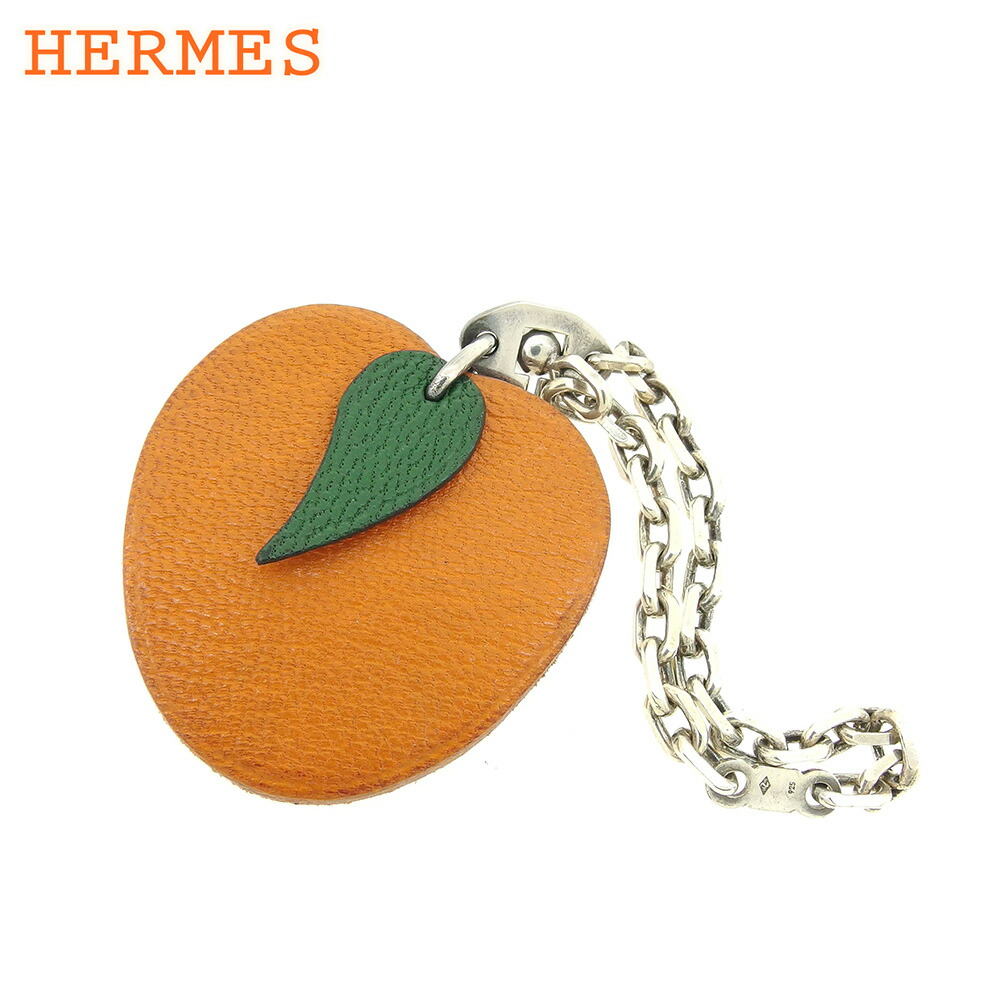 エルメス　レザー キーホルダー 太陽と魚　ブルージーン 楽天市場】【未使用品】HERMES エルメス レザー プレート