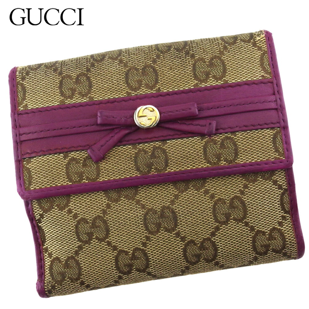 GUCCI マーガレット　二つ折り財布 蜂の装飾付き グッチ GUCCI 二つ折り財布 クイーン マーガレット ネイビー 赤 ライト