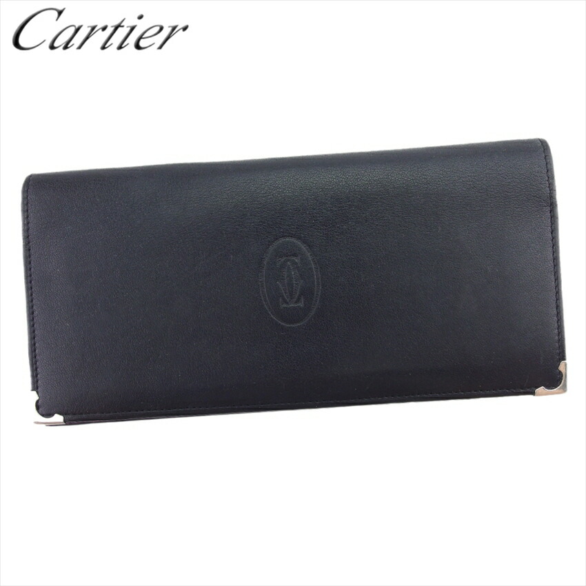 美品!! Cartier カルティエ マスト 長財布 ブラック 楽天市場】CARTIER L3001363 MUST DE CARTIERZIPPED