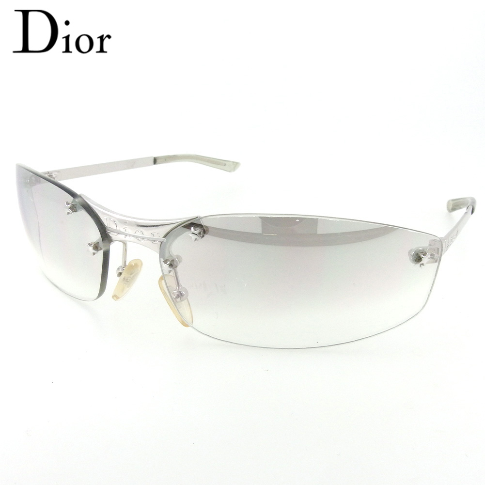 限定価格セール 中古 ディオール サングラス アイウエア レディース ロゴ シルバー Dior ディオール D2236 最新情報 Hughsroomlive Com