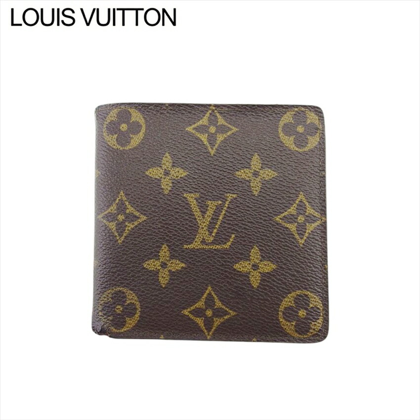 楽天市場】ルイヴィトン Louis Vuitton 二つ折り財布 モノグラム