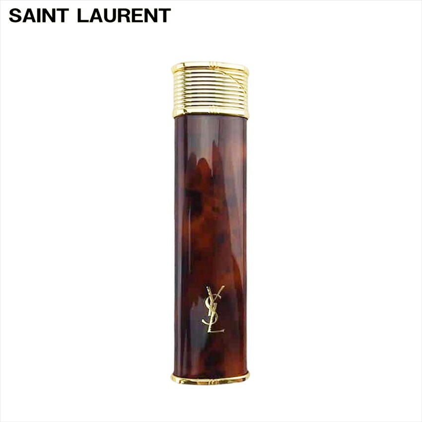 【お買い物マラソン★30％OFFクーポン】【中古】 イヴサンローラン ライター ライター ブラウン YVES SAINT LAURENT T21577 ブランド ハイブランド ヴィンテージ 送料無料