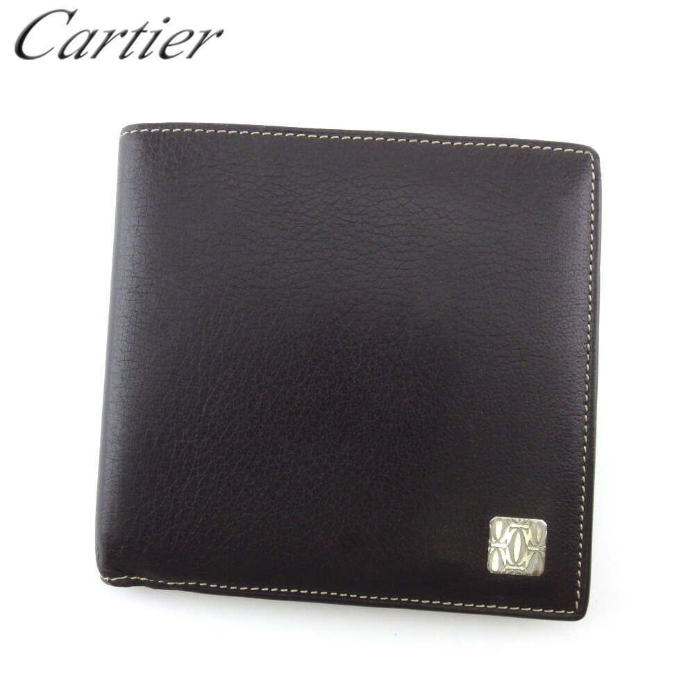 楽天市場】【秋SALEクーポン】カルティエ 二つ折り 財布 ミニ