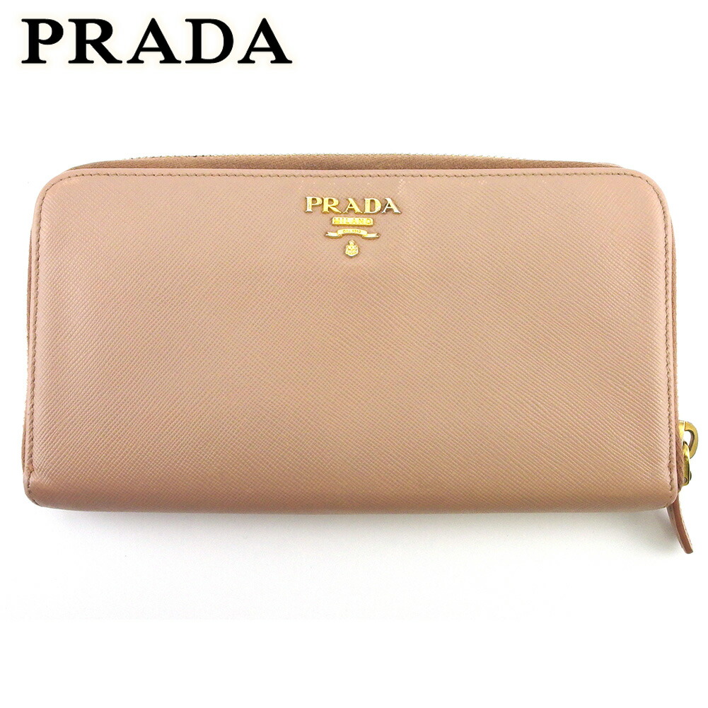 楽天市場】【29%OFFクーポン】プラダ 長財布 ファスナー付き