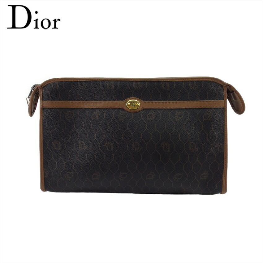黒 クラッチバッグ Christian Dior Christian Dior（セカンドバッグ/クラッチバッグ）のフリマ