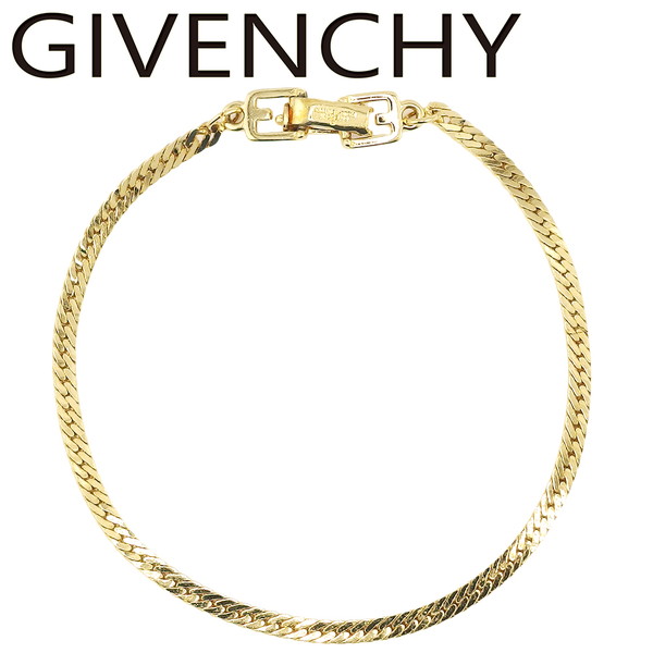 【お買い物マラソン★30%OFFクーポン】【中古】 ジバンシィ ブレスレット アクセサリー レディース ゴールド素材 GIVENCHY F1958 ブランド ハイブランド ヴィンテージ 送料無料|ブランドデポ TOKYO