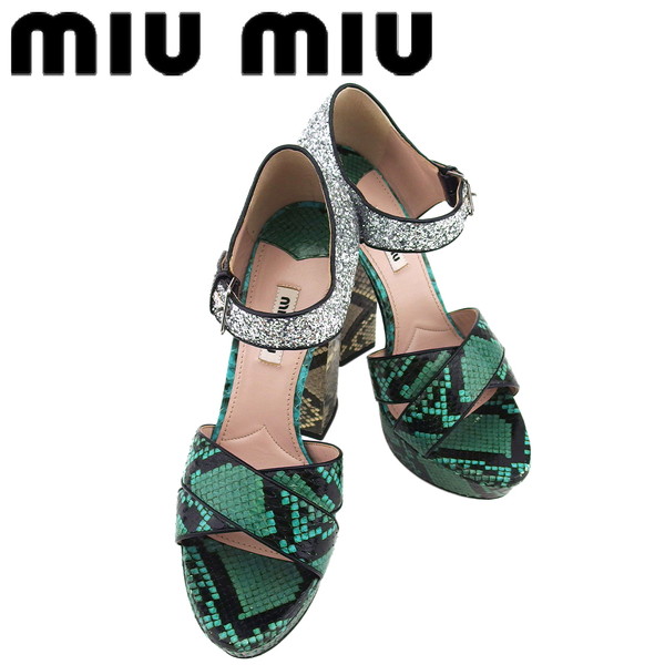 楽天市場】ミュウミュウ ムートン ファー サボ サンダル ミュール 靴