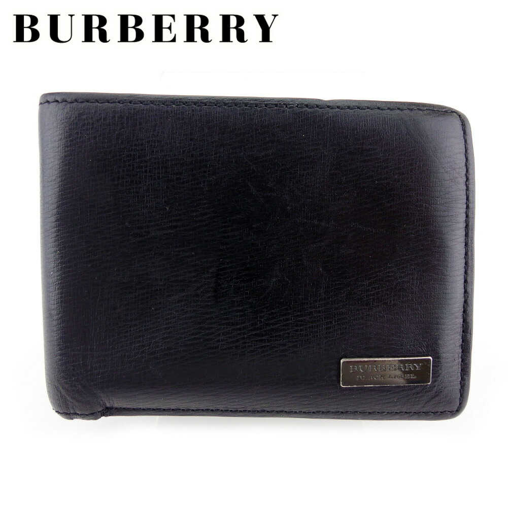 楽天市場】【財布】BURBERRY バーバリー ブラックレーベル 2つ折