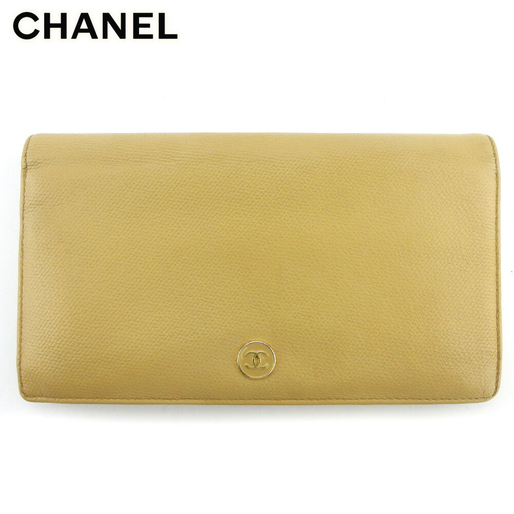 楽天市場】【財布】CHANEL シャネル バイカラー ココボタン