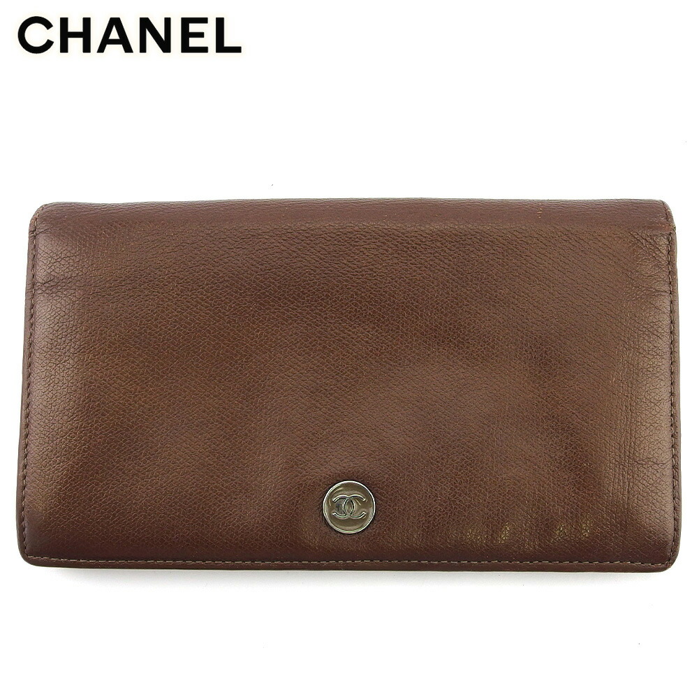 【CHANEL】ココボタン 長財布 楽天市場】シャネル 長財布 Wホック ココボタン ベージュ
