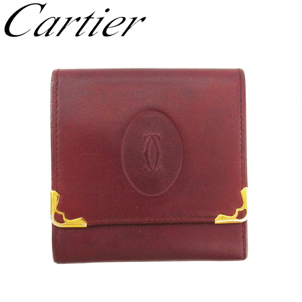とーも様 must de Cartier ボルト コインケース とーも様 must de Cartier ボルト コインケース Cartier 美品