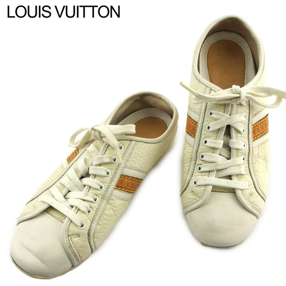 Louis Vuitton スニーカー ベージュ/ホワイト Louis Vuitton スニーカー ホワイト/ベージュ