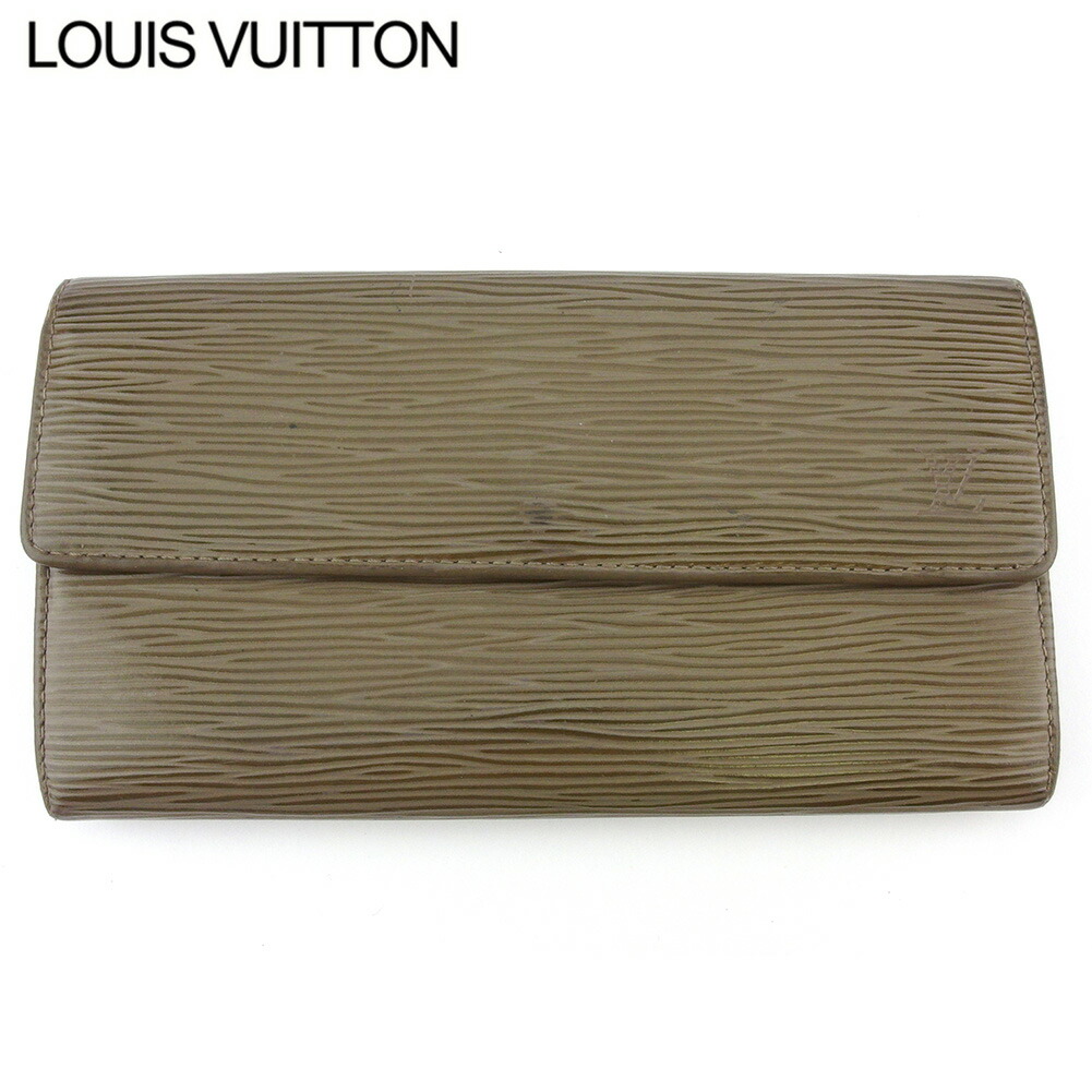 ルイヴィトン　二つ折り　長財布 ポルトモネ クレディ M63572 ノアール 楽天市場】ルイ ヴィトン LOUIS VUITTON 長財布 エピ ポシェット