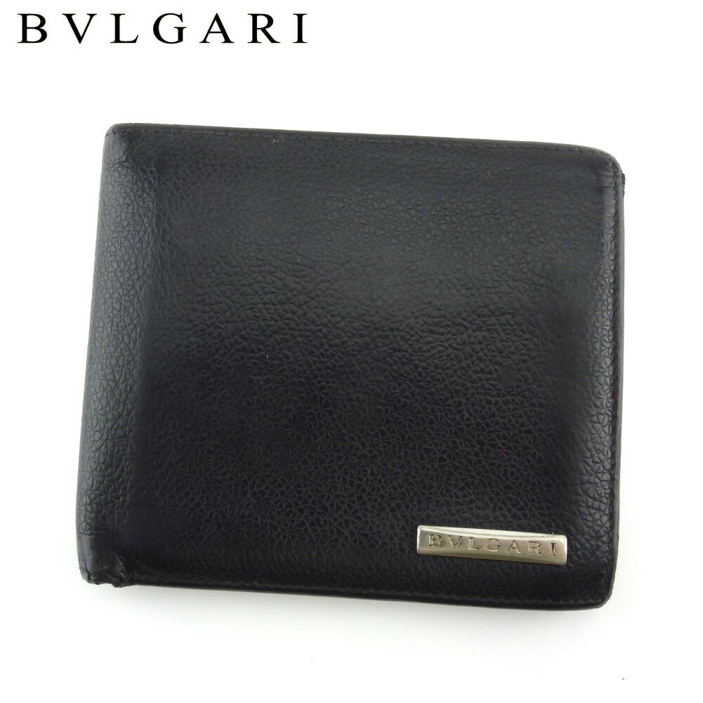 楽天市場】BVLGARI ブルガリ クラシコ ロゴ 2つ折財布 二つ折り財布