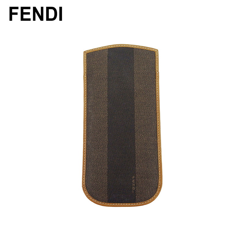 【雨季得SALE★21％OFF引き換え証】【中古】 フェンディ 眼鏡入れもの メガネ 入れもの レディース メンズ ペカン 黒いこと ベージュ PVC×なめし革 FENDI T22607 ブランド名 御機嫌ブランド名 ヴィンテージ 貨物輸送無料