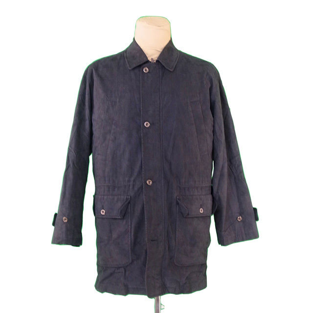 【決算前SALE★50％OFFクーポン】バーバリー BURBERRY ブルゾン ダウンライナー付き メンズ ♯LYサイズ ブラック 【バーバリー】 L1882 【中古】 ブランド ハイブランド ヴィンテージ 送料無料