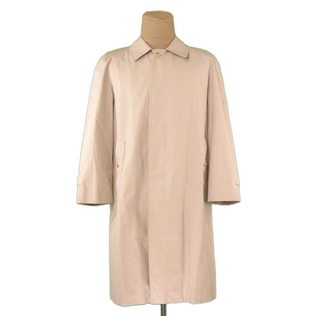 【百貨店SALE★最大限度50％OFF】赤ちょうちんバリー 厚地の外套 ブランド名厚地の外套 厚地の外套 ロング ともし火ベージュ シングル ステンカラー l1905 【中古】 ブランド名 ご機嫌ブランド名 ヴィンテージ 貨物輸送無料