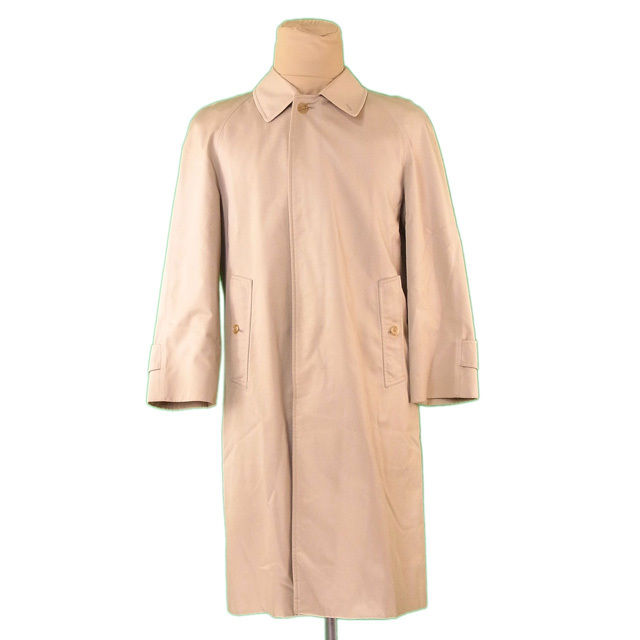 【百貨店SALE★最大限度50％OFF】赤ちょうちんバリー 厚地の外套 ブランド名厚地の外套 厚地の外套 ロング ベージュ シングル ステンカラー l1914 【中古】 ブランド名 ご機嫌ブランド名 ヴィンテージ 貨物輸送無料