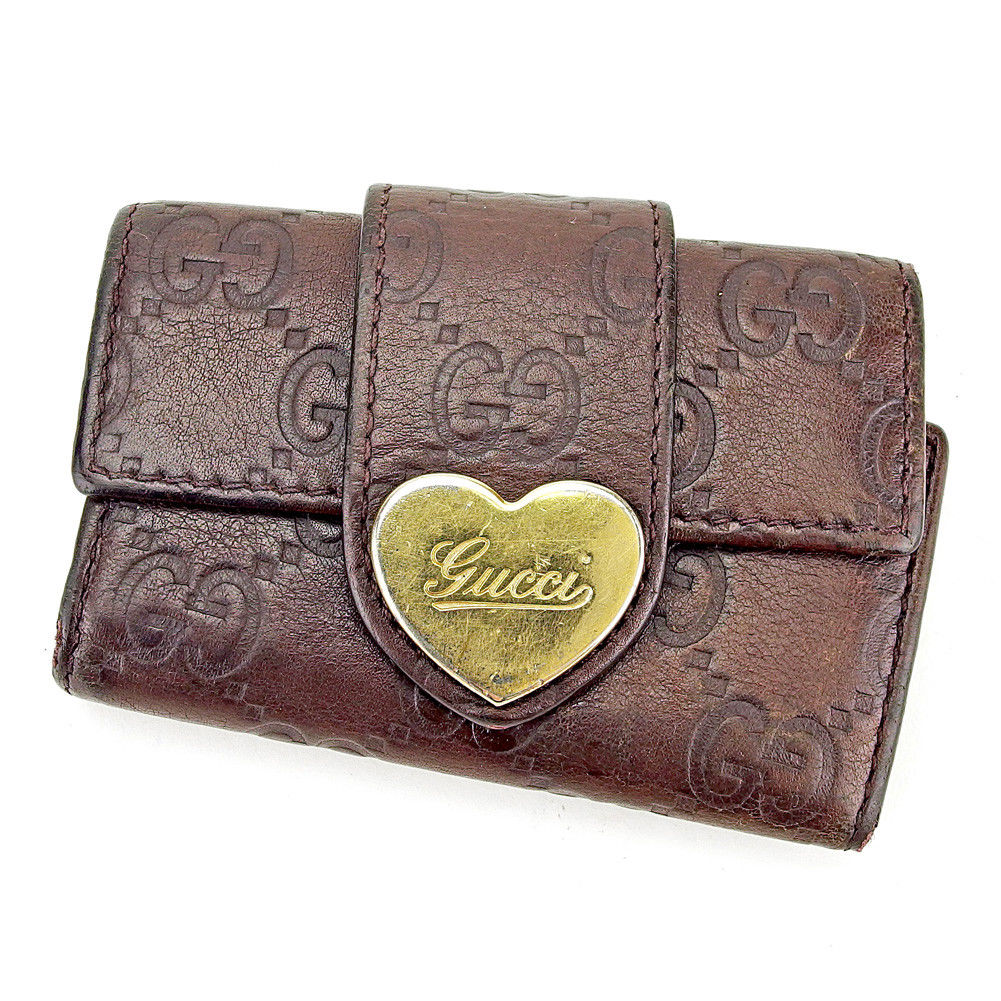GUCCI グッチ　キーケース　ブラウン　ゴールド　ロゴマーク　リボン　６連 楽天市場】【楽天スーパーSALE40%OFF】グッチ キーケース 6連