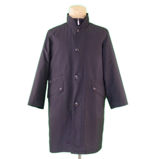 【お買い物マラソン★30％OFFクーポン】バーバリー BURBERRY コート キルティングライナー付き メンズ ♯Sサイズ ブラック PE 100%(裏地)PE(ライナー)CP 53%PE47%(中綿)PE 100% 【バーバリー】 L2204 【中古】 ブランド ハイブランド ヴィンテージ 送料無料
